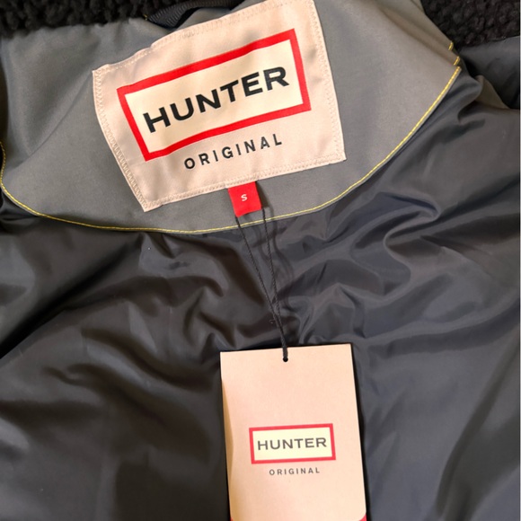 NWT Hunter Original insulated parka with removable faux fur hood - Picture 7 of 8